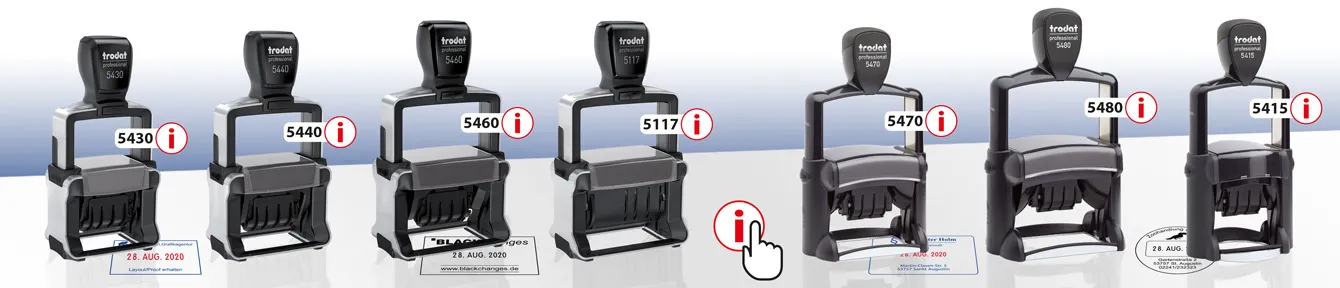 Bannière Trodat Professional Dater