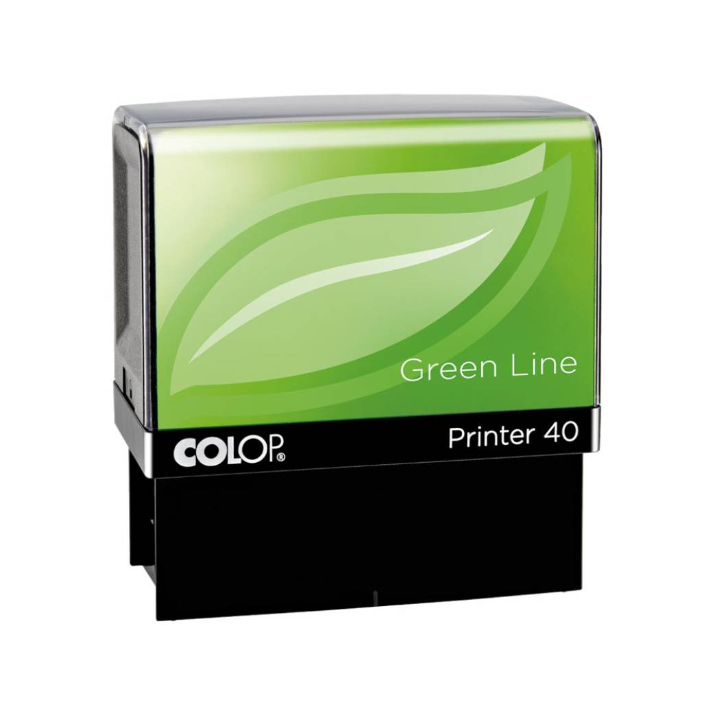 Colop Printer 40 in der grünen Ausführung Colop Printer 40 in der grünen Ausführung