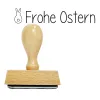 Holzstempel Frohe Ostern Holzstempel Frohe Ostern
