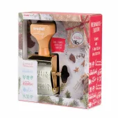 TRODAT Timbro Vintage - Set "Natale"