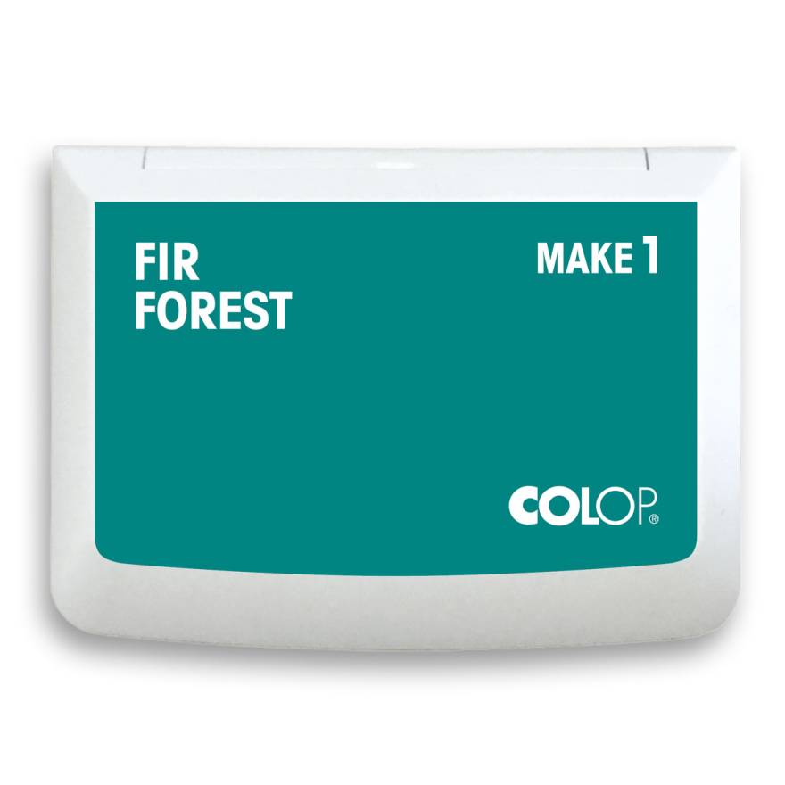 COLOP Cuscino per timbro MAKE 1 per foresta 90x50mm