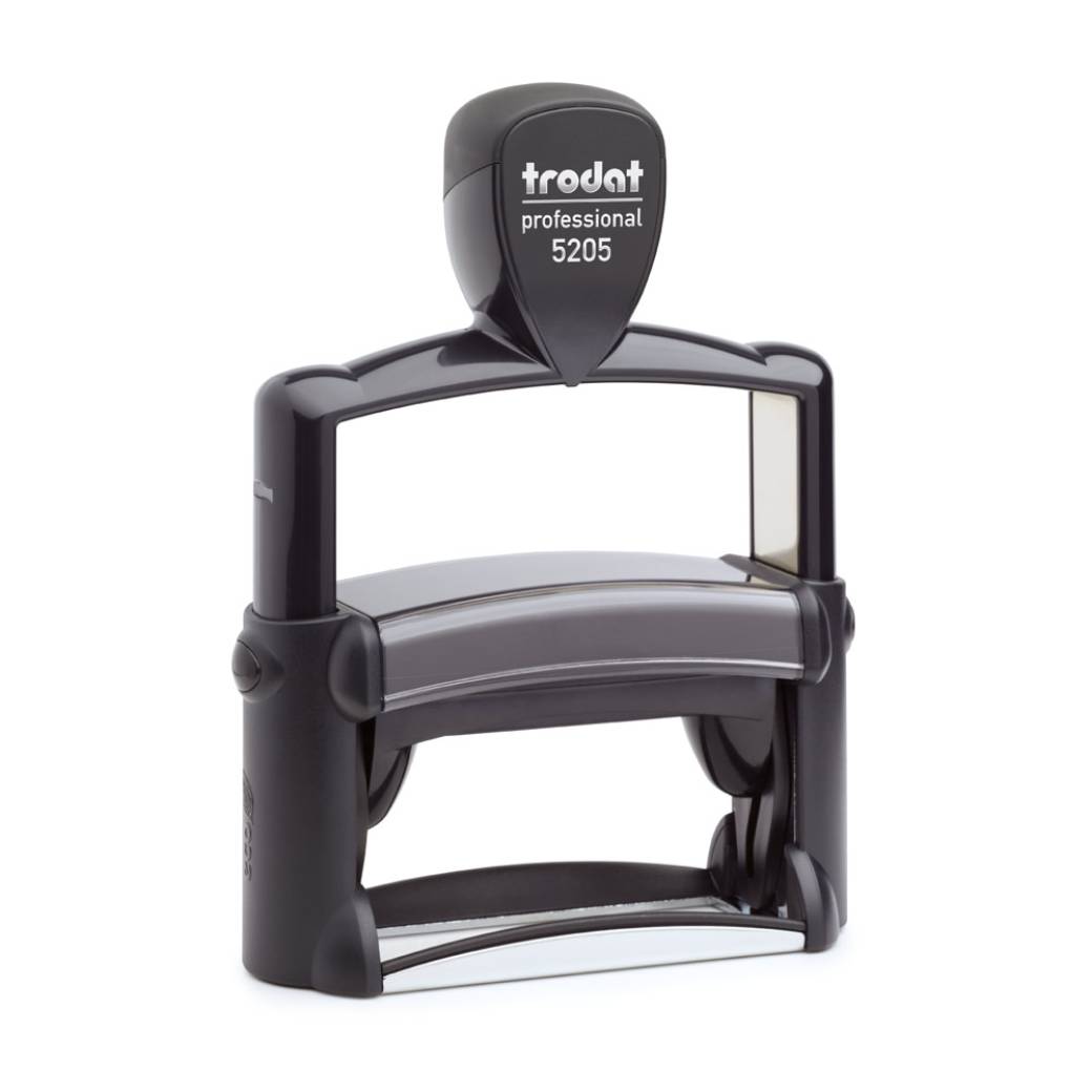 Trodat Professional 5205 ist ein Stempelmodell, das für seine Vielseitigkeit und Benutzerfreundlichkeit bekannt ist.