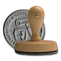 Tampon en bois rond d-80 mm