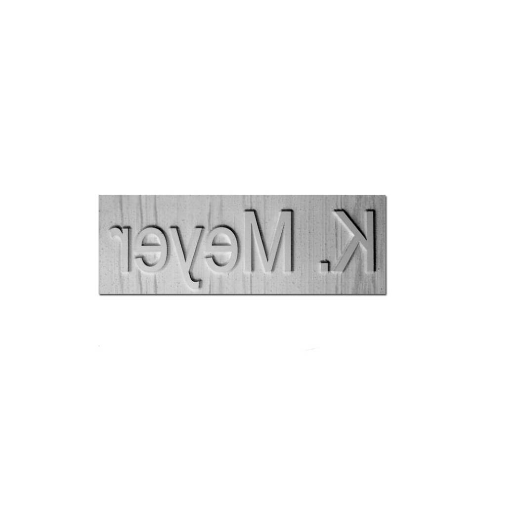Plaque de tampon Trodat 4907 Plaque de tampon Trodat 4907