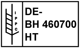 Timbro IPPC 100x60 mm