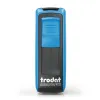 Trodat Pocket Printy 9512 - eco nero/azzurro cielo