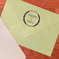 Holzstempel "Datum vormerken" 4