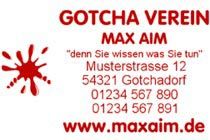 Piastra di testo Trodat Printy 4927