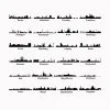 Holzstempel Silhouetten