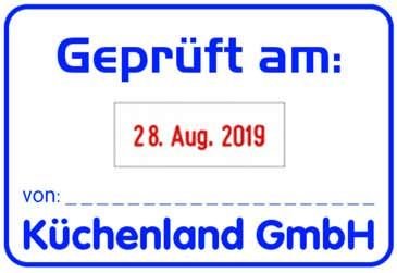 Plaque de remplacement Trodat 5480 - Aperçu