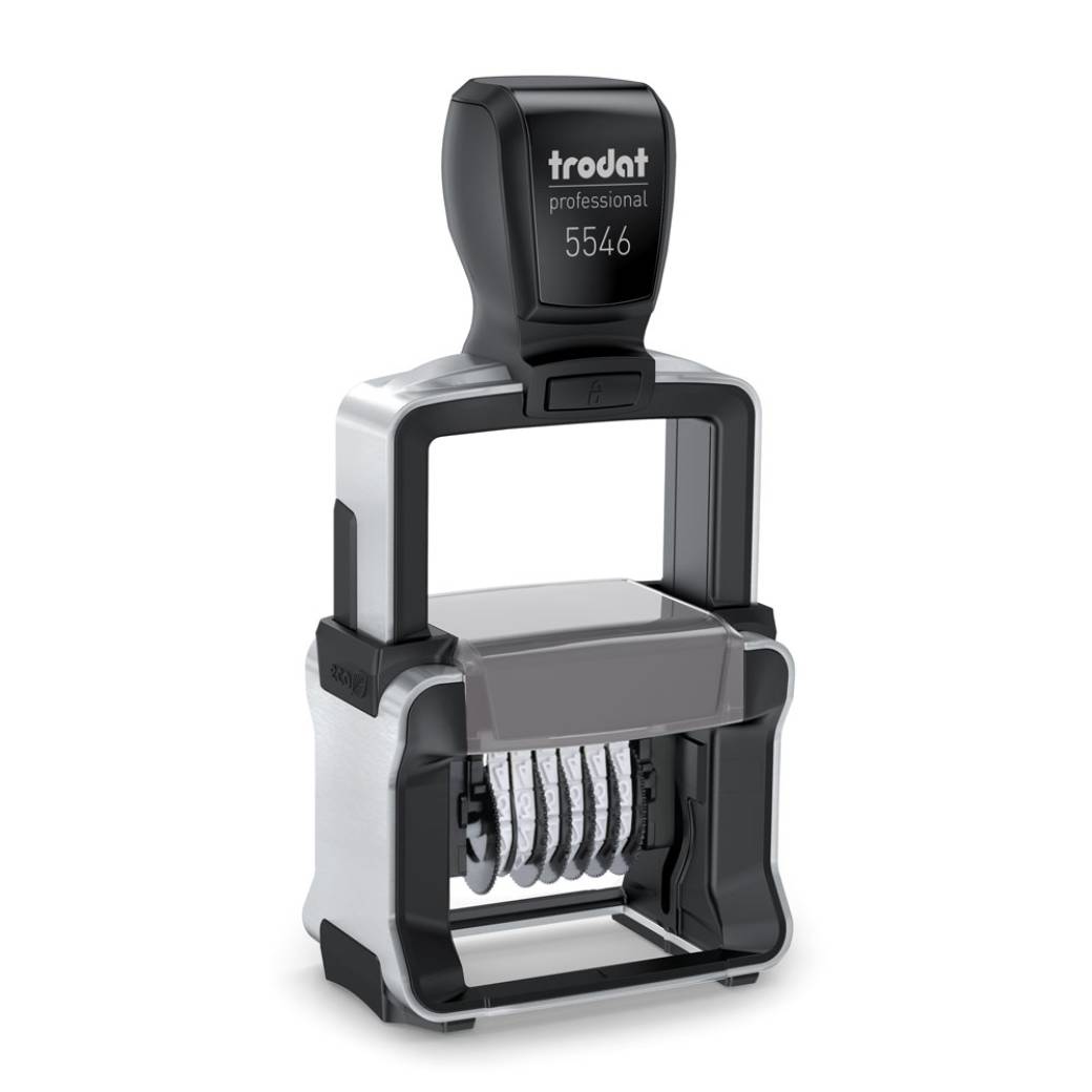 Der Trodat Professional 5546 ist ein vielseitiger Stempel, der für zahlreiche Anwendungen geeignet ist. Er zeichnet sich durch seine hohe Qualität und Langlebig Der Trodat Professional 5546 ist ein vielseitiger Stempel, der für zahlreiche Anwendungen geeignet ist. Er zeichnet sich durch seine hohe Qualität und Langlebig