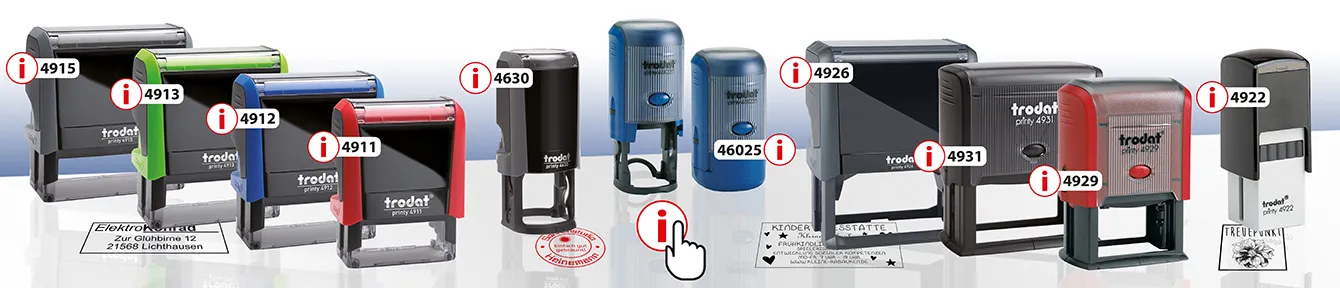 Bannière Trodat Printy Line