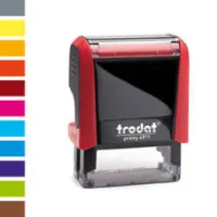 Trodat Printy 4911 Premium ist ein hochwertiger Stempel, der für präzise Abdrücke sorgt.