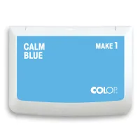 COLOP Tampon encreur MAKE 1 bleu calme 90x50mm COLOP Tampon encreur MAKE 1 bleu calme 90x50mm