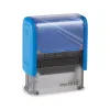 Trodat Stempel 11 in blauer Farbe - blau