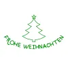 Weihnachtlicher Motivstempel 2 – Frohe Weihnachten