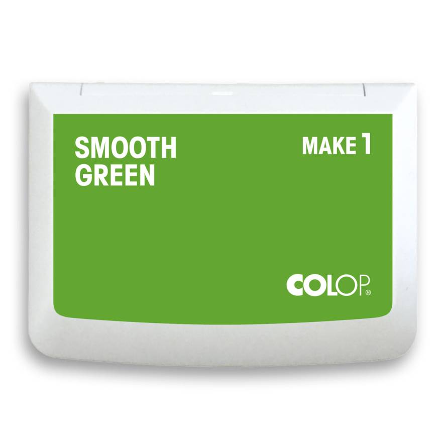 COLOP Cuscino per Timbro MAKE 1 verde liscio 90x50mm