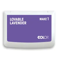 COLOP Tampon encreur MAKE 1 lavande adorable 90x50mm COLOP Tampon encreur MAKE 1 lavande adorable 90x50mm