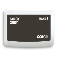 COLOP Cuscinetto per timbri MAKE 1 grigio elegante 90x50mm