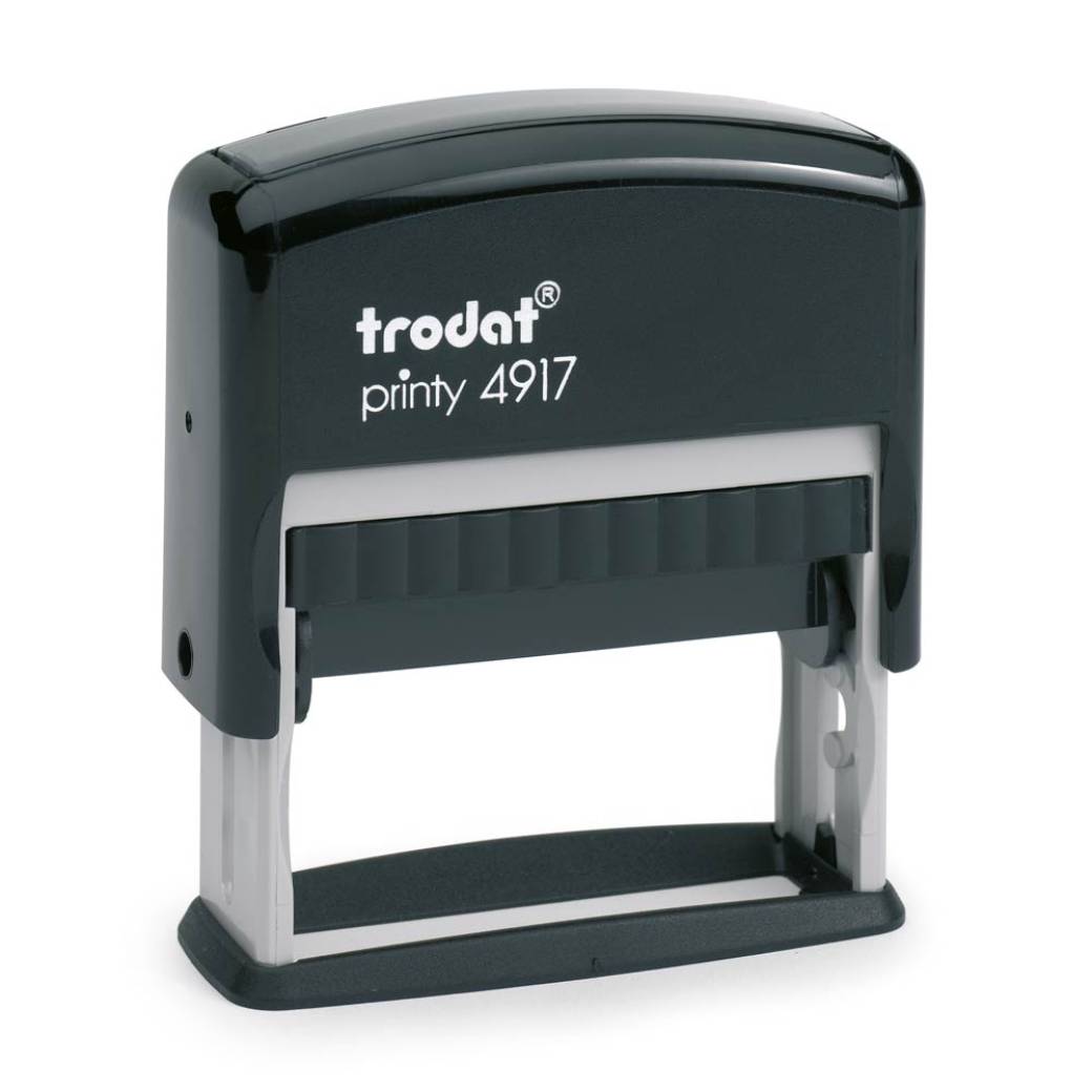 Trodat Printy 4917 ist ein beliebter Stempel, der sich ideal für persönliche oder geschäftliche Anwendungen eignet. Er zeichnet sich durch seine kompakte Größe 
