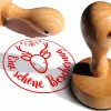 Weihnachtlicher Motivstempel - Eine wunderbare Bescherung.