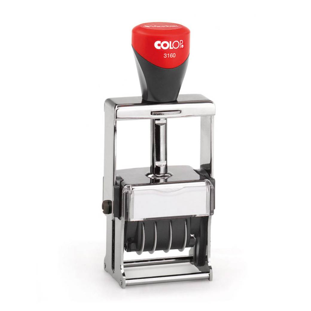 Colop Expert Dater 3160 ist ein praktischer Stempel für die tägliche Verwendung. Er ermöglicht es, Daten schnell und einfach zu datieren. Mit seinem robusten De