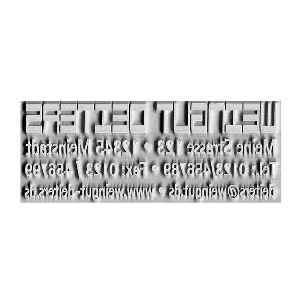 Plaque de tampon de remplacement Colop Printer 40 Plaque de tampon de remplacement Colop Printer 40