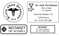 Vorschau des Arztstempels