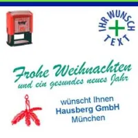 Timbro MCI Natale rosso
