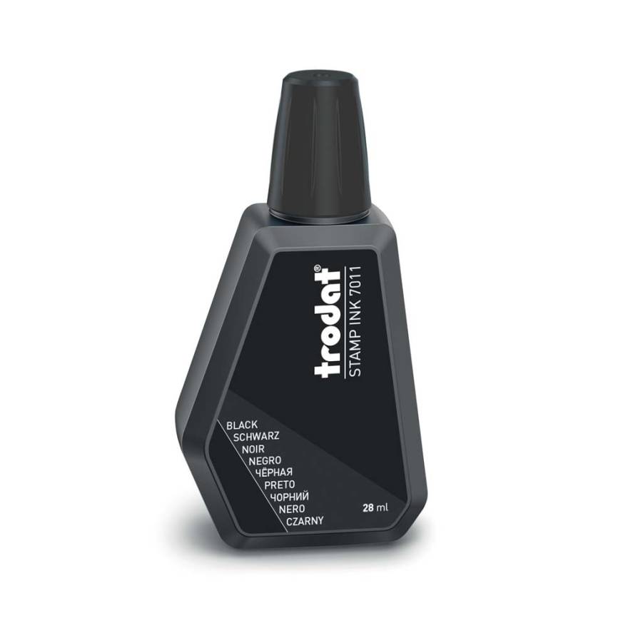 Stempelfarbe von Trodat 7011 - schwarz