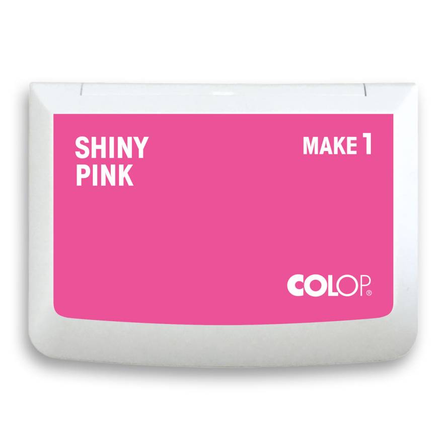 COLOP Stempelkissen MAKE 1 shiny pink 90x50mm COLOP Stempelkissen MAKE 1 shiny pink 90x50mm