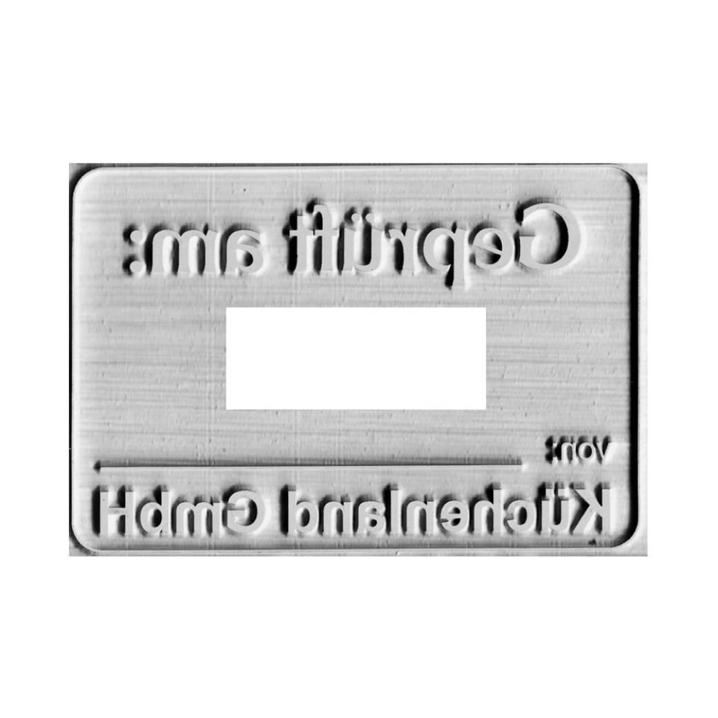 Plaque de tampon Trodat Dater 4727 Plaque de tampon Trodat Dater 4727