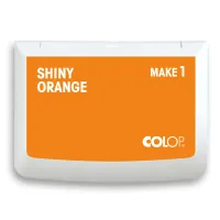 COLOP Cuscinetto per timbro MAKE 1 arancione lucido 90x50mm