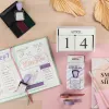 trodat® Creative Mini + Set di Inchiostro - Bullet Journal (Pastello Lilla)