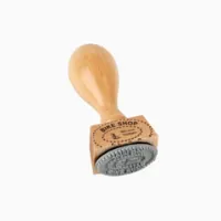 Tampon en bois 30x20 mm ovale