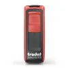 Trodat Pocket Printy 9512 - écologique noir/rouge feu