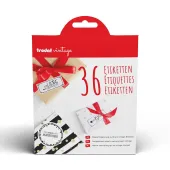 TRODAT Etichette Vintage (36 pz.)