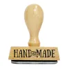 Handgefertigter Holzstempel 1