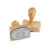 Tampon en bois 60x40 mm ovale Tampon en bois 60x40 mm ovale