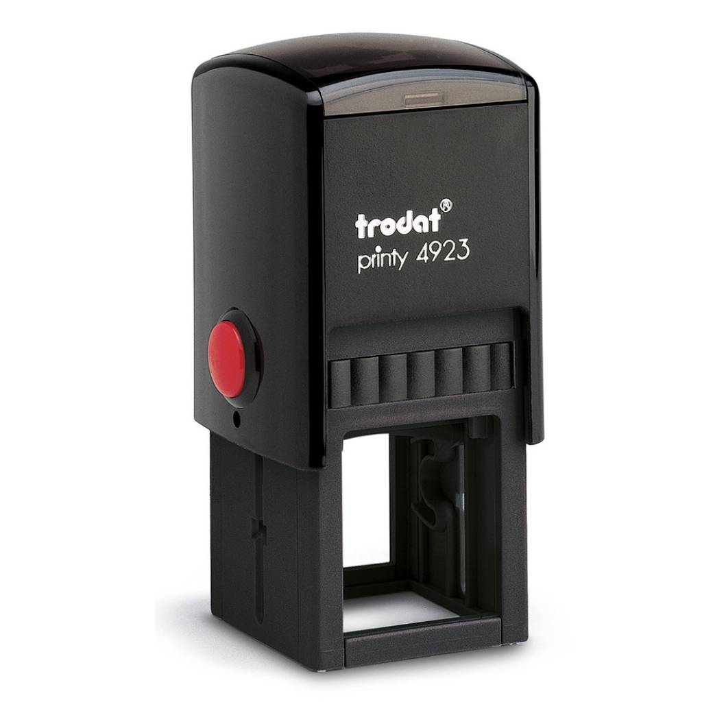 Trodat Printy 4923 in Grau und Schwarz - schwarz
