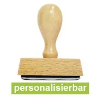 Holzstempel für den Schulanfang mit einem Feenthema.