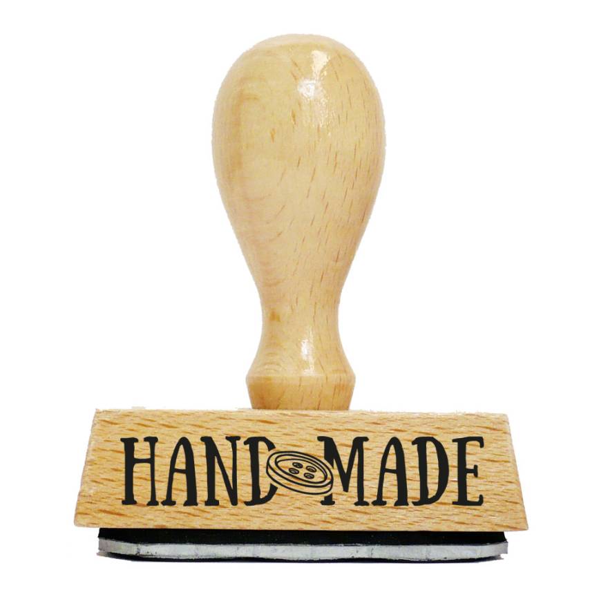 Handgefertigter Holzstempel 1 Handgefertigter Holzstempel 1