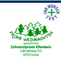 Weihnachtsmotivstempel 113