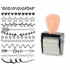 trodat® Creative Mini + Set d'Encre - Baguettes (Pastel Crème)