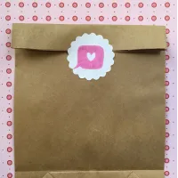 Tampon en bois Bubbel cœur