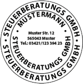 Timbrini in legno rotondi d-60 mm modello