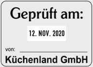 Piastra per timbro Colop Classic Line Dater 2860 - Anteprima