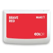 COLOP Tampon encre MAKE 1 rouge courageux 90x50mm