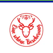 Tampon en caoutchouc Noël 95