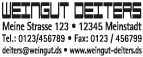 Plaque de tampon de remplacement Colop Printer 40 - Aperçu